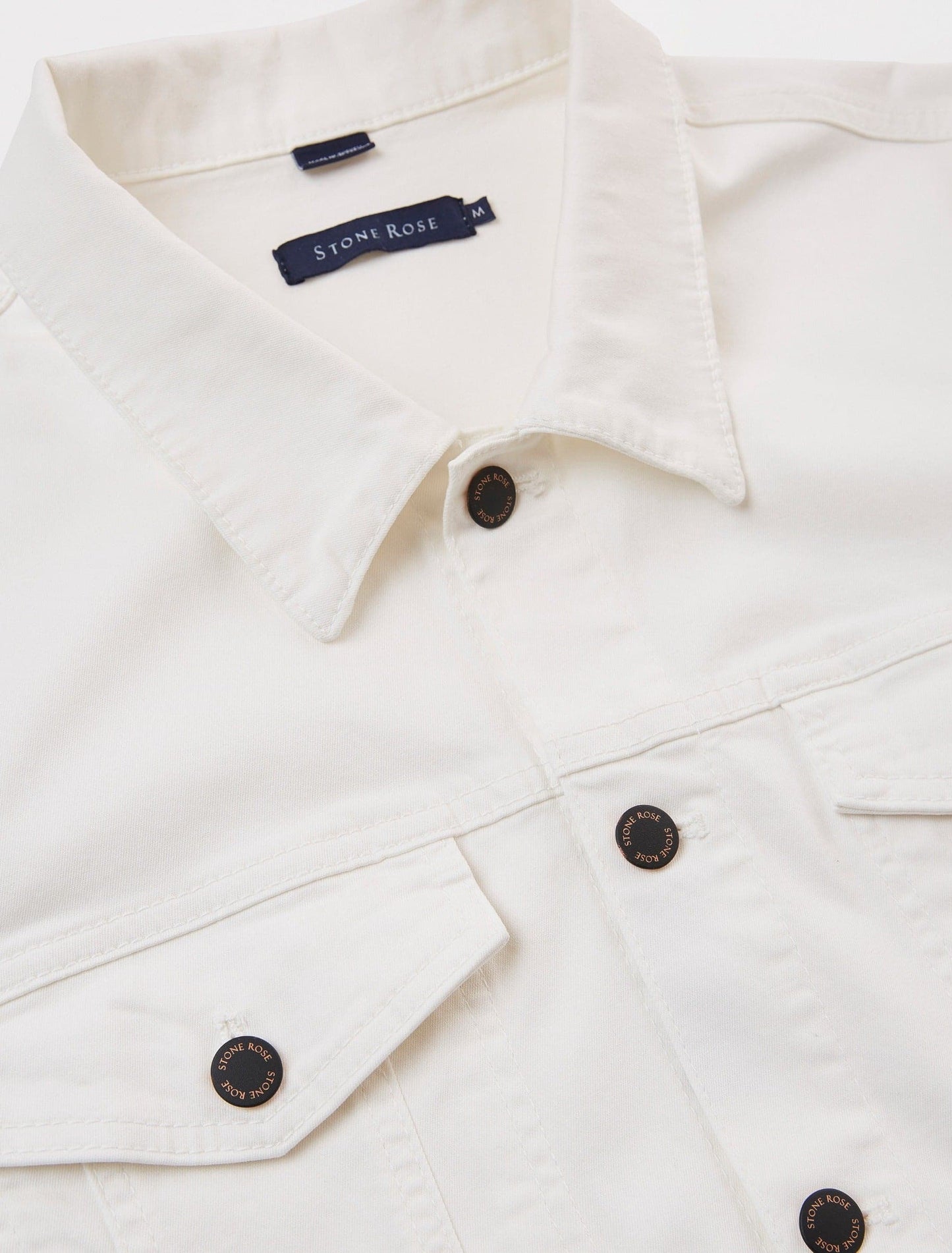White Trucker Jacket
