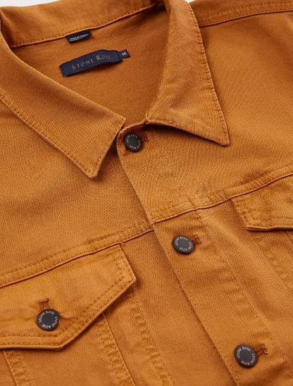Deep Camel Trucker Jacket