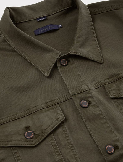 Olive Trucker Jacket