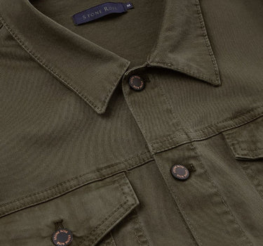 Olive Trucker Jacket