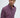 Berry Poplin Woven Geometric Print Long Sleeve Shirt