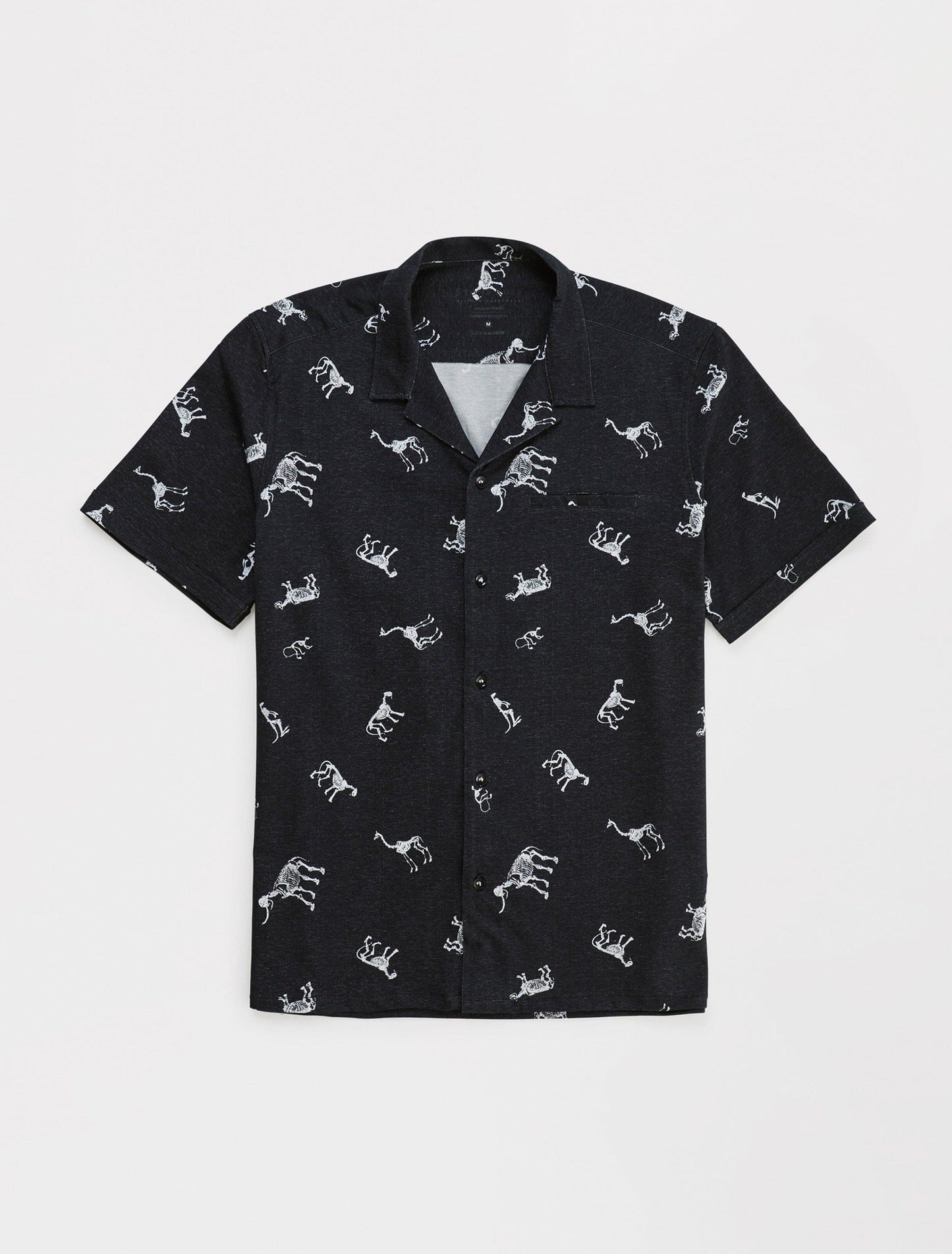 Black X-Ray T-Series DryTouch Resort Collar Shirt