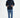 Navy Solid Fleece Hoodie