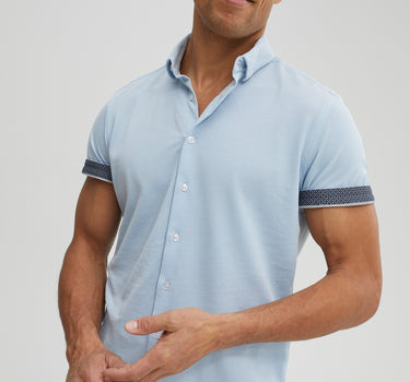 Baby Blue T-Series DryTouch® Pique Shirt