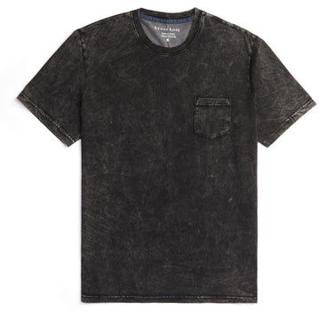 Black Acid Short Sleeve Crewneck T-Shirt
