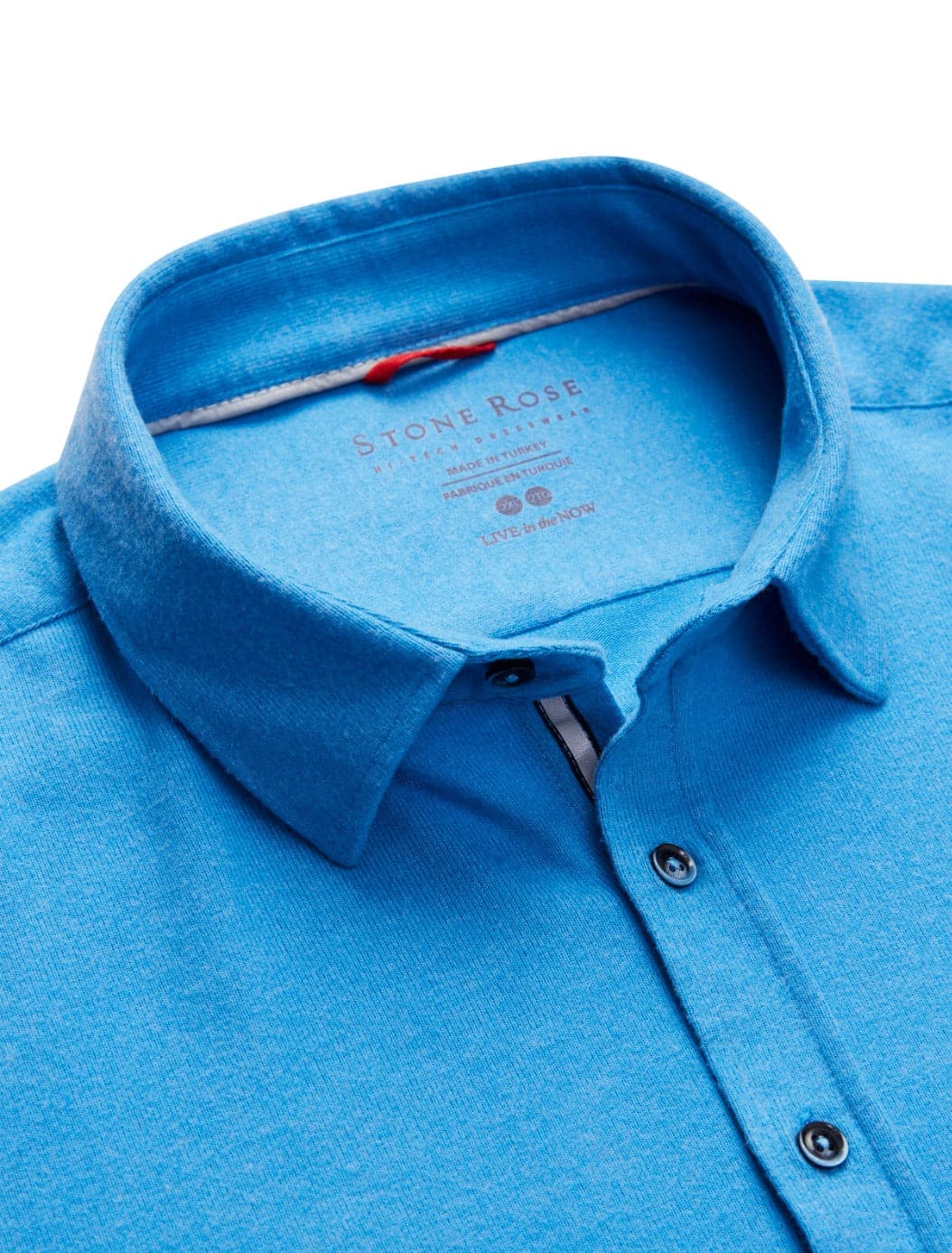 Blue T-Series Solid Fleece Shirt