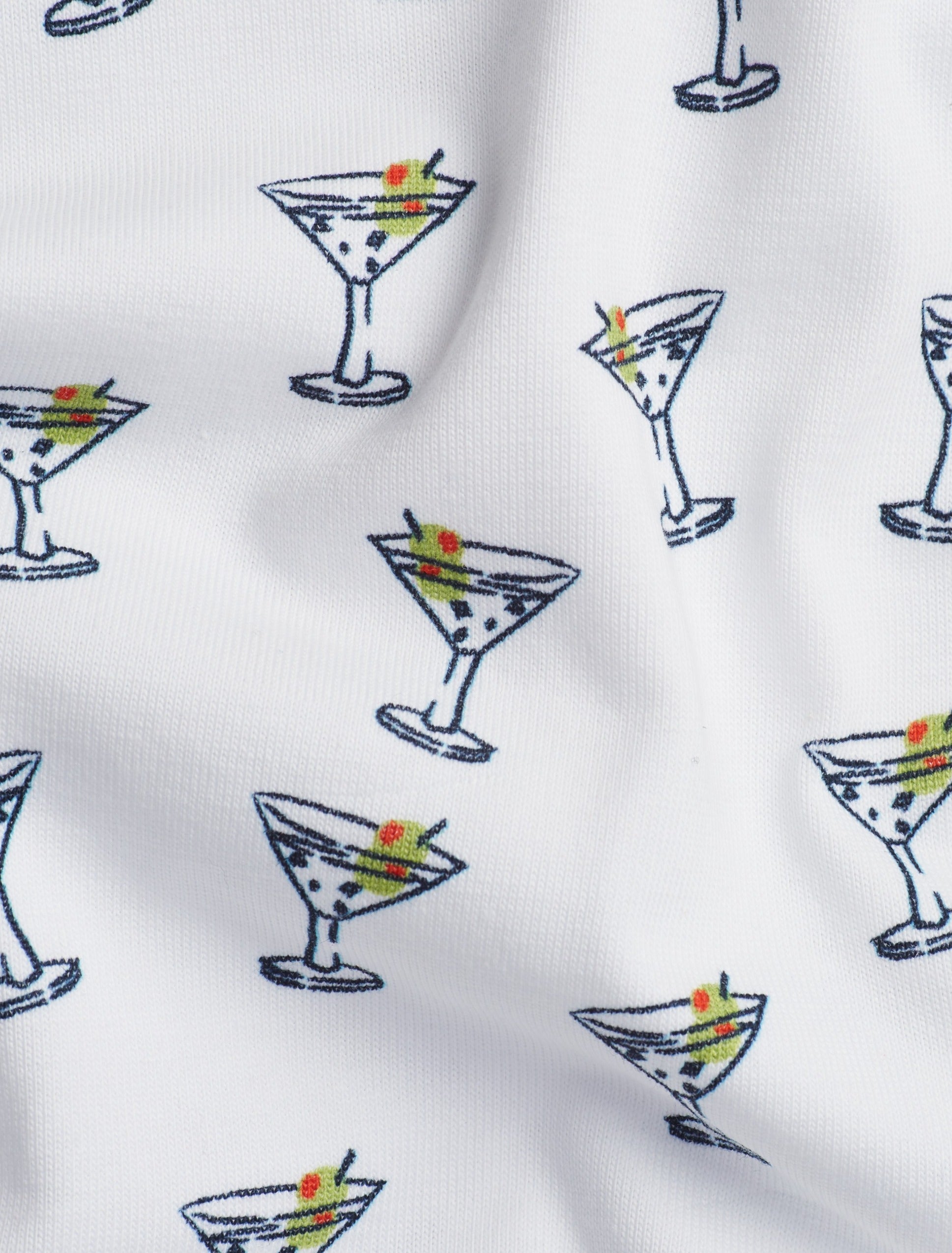 White Martini T-Series DryTouch Shirt