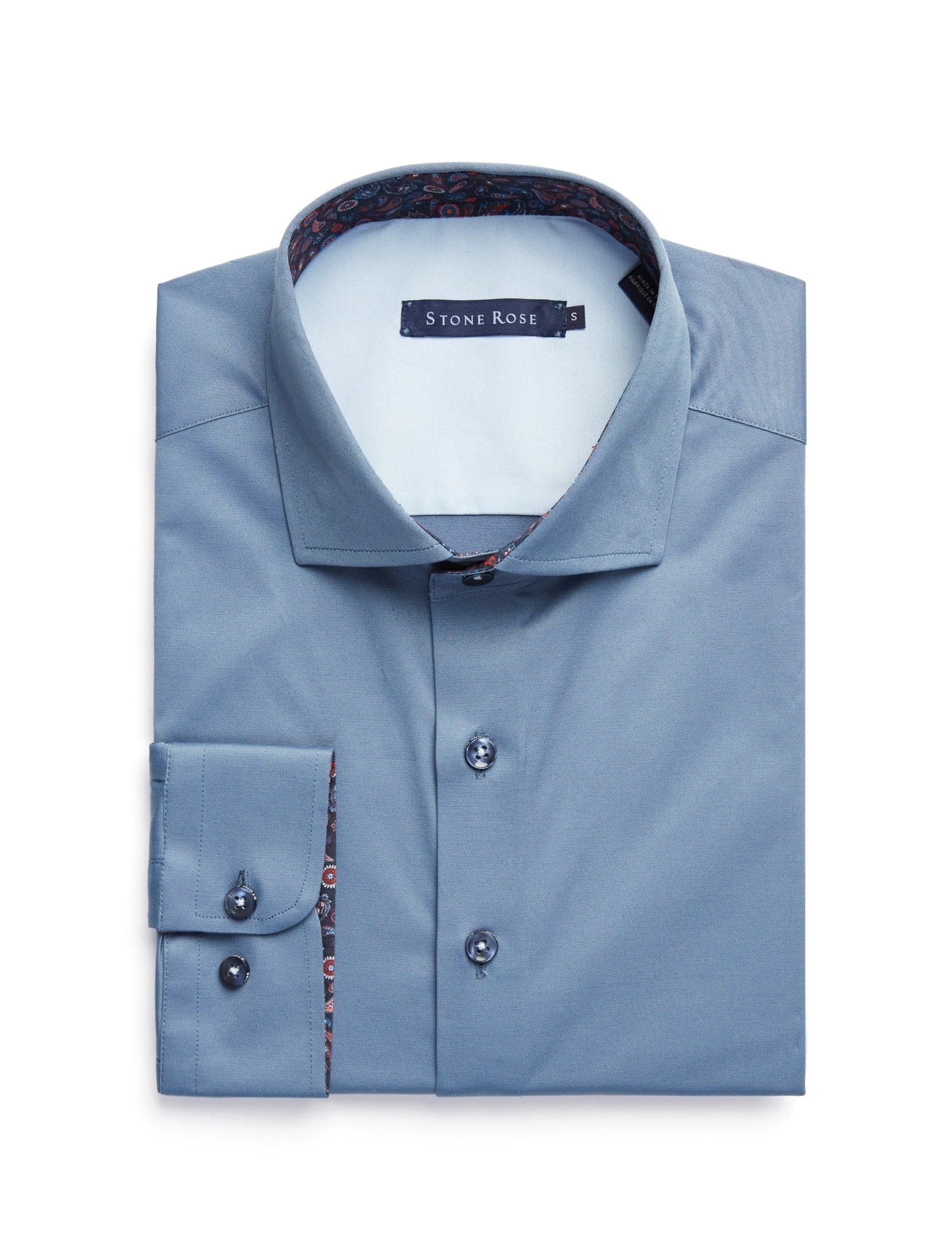 Navy T-Series Woven Shirt