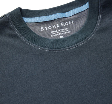 Black Short Sleeve Dip-Dyed T-Shirt