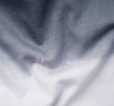 Black Short Sleeve Dip-Dyed T-Shirt