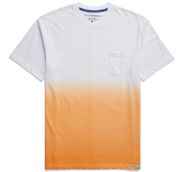 Papaya Short Sleeve Dip-Dyed T-Shirt