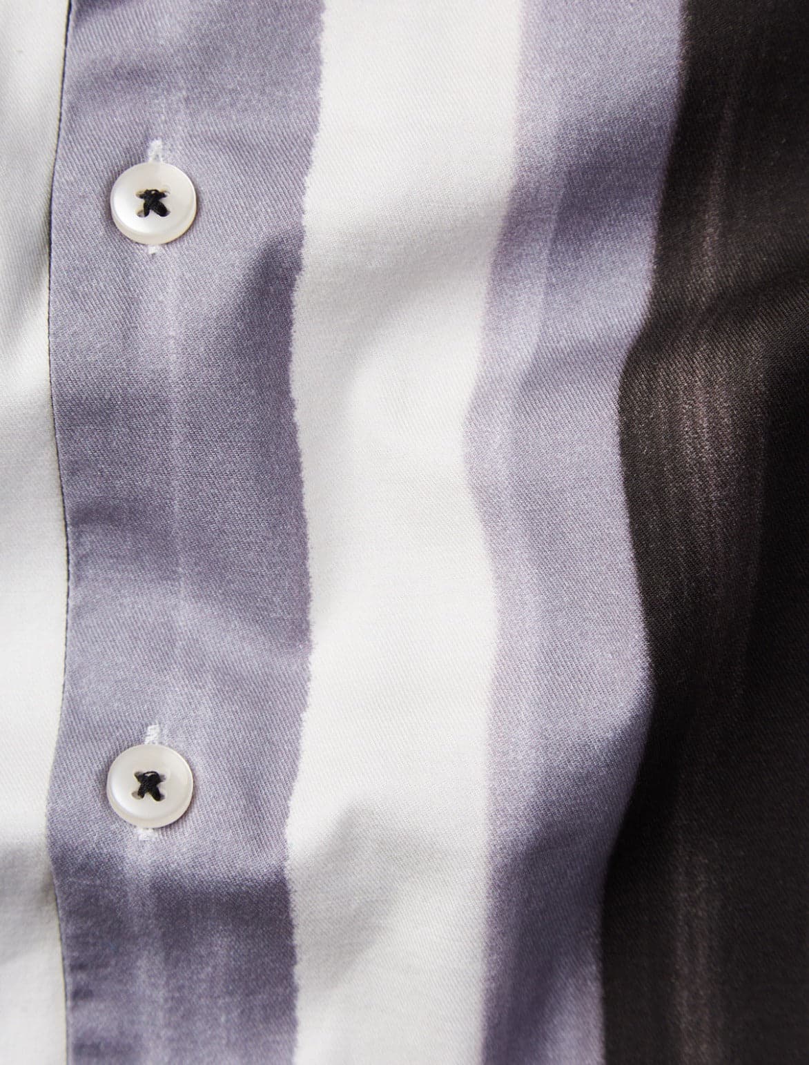 Black Stripped Resort Short Sleeve Shirt