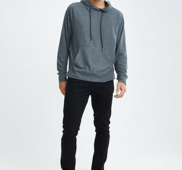 Charcoal T-Series Fleece Knit Hoodie