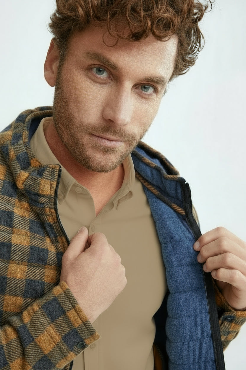 Camel T-Series Fleece Puffer Vest