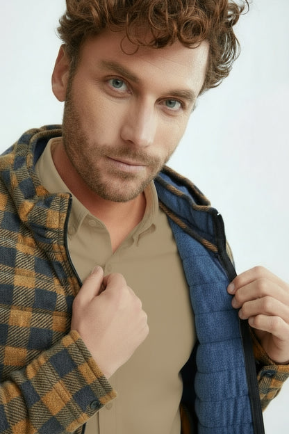 Camel T-Series Fleece Puffer Vest