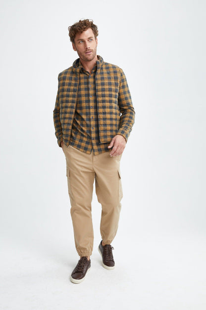 Camel T-Series Fleece Puffer Vest