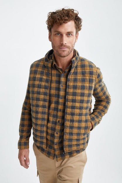 Camel T-Series Fleece Puffer Vest