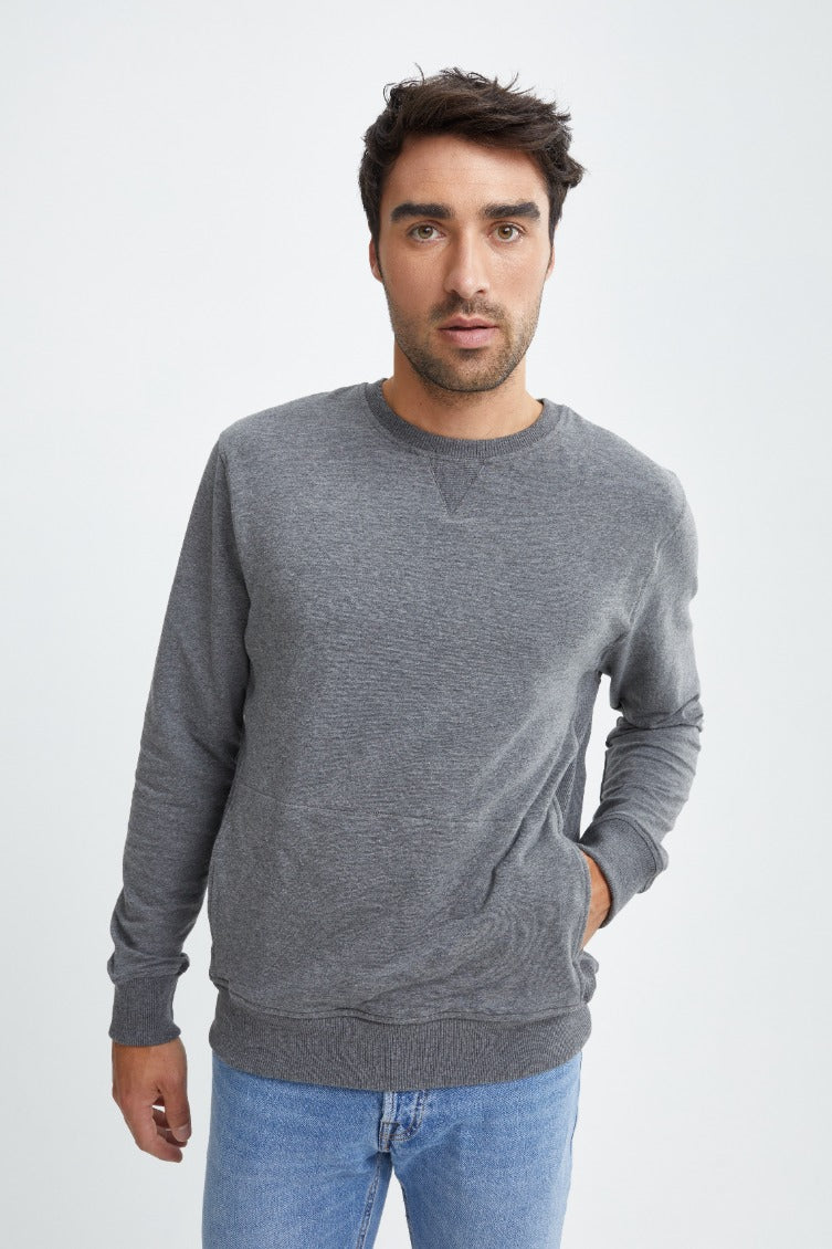 Grey Design Sweater