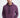 Deep Plum Fleece Acid Wash Hoodie
