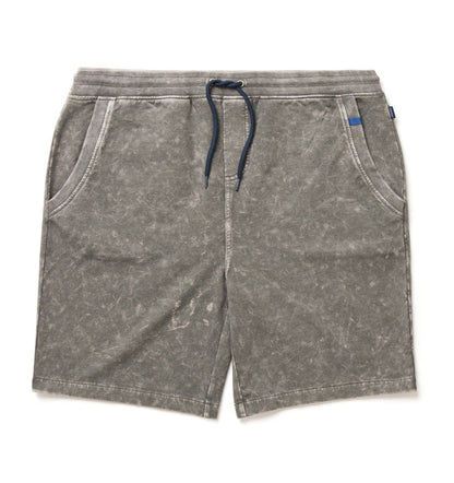 Grey Acid-Washed Short