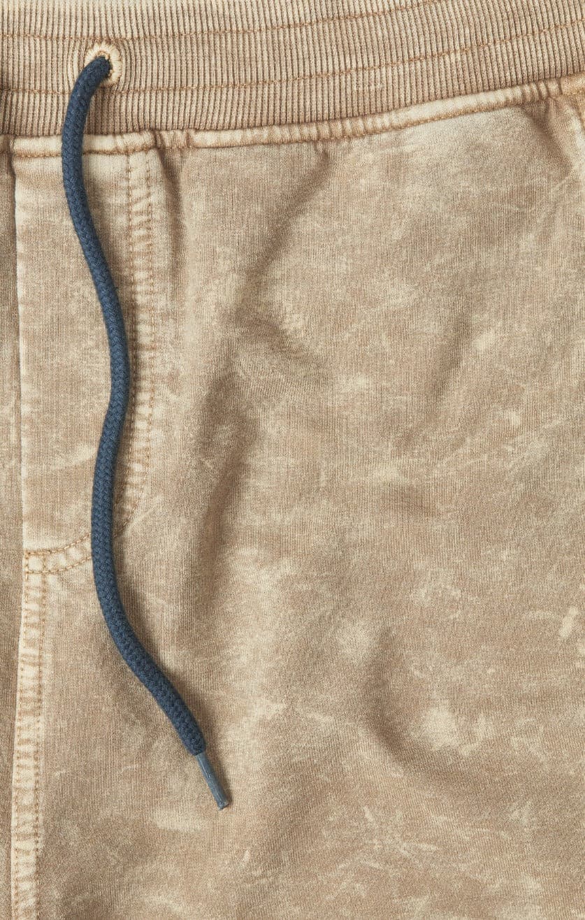 Olive Acid-Washed Short