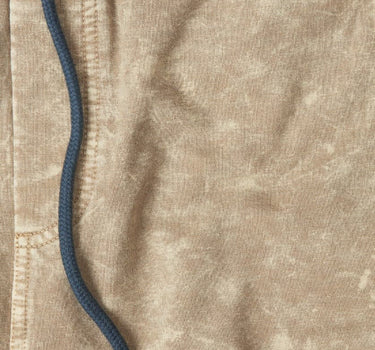 Olive Acid-Washed Short