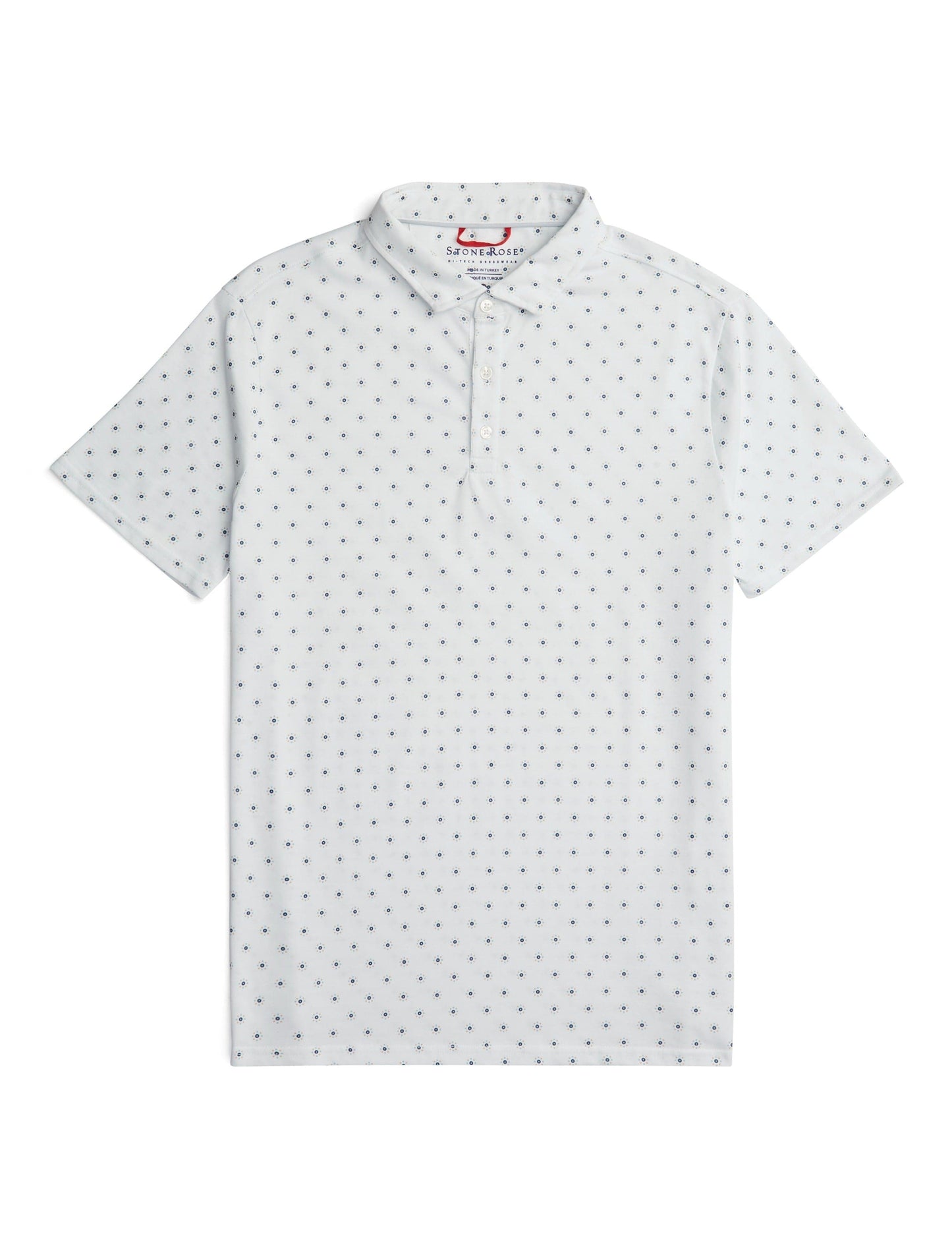 White Sun Short Sleeve Print Shirt