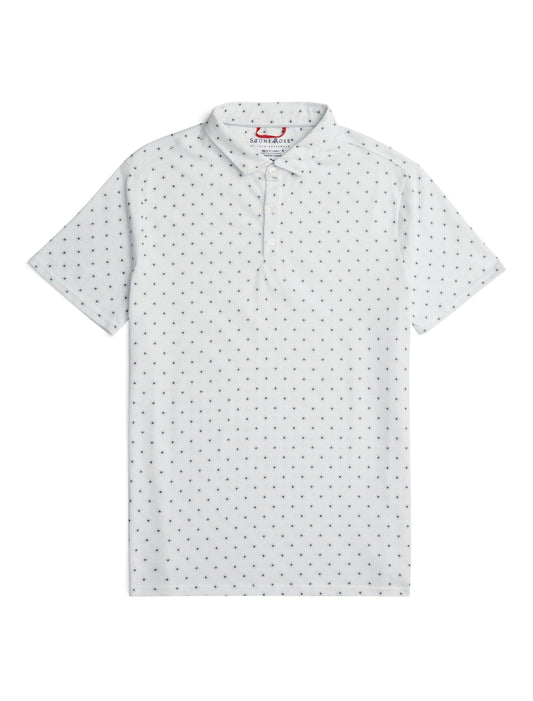 White Sun Short Sleeve Print Shirt