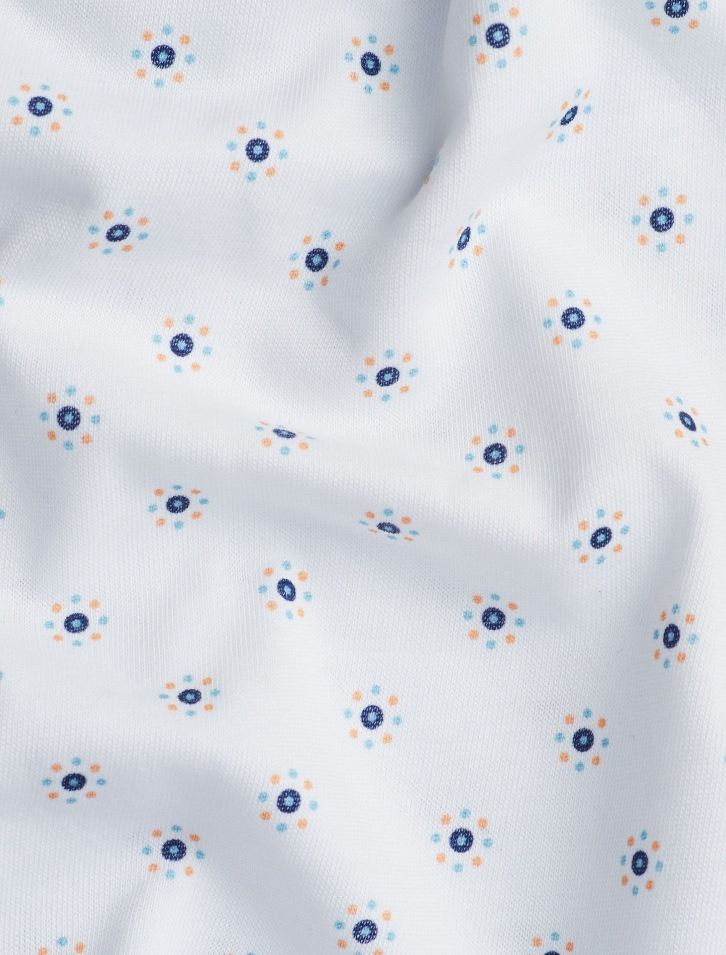 White Sun Short Sleeve Print Shirt
