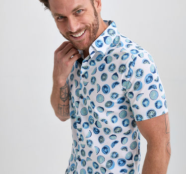 Roses Button Down Shirt - Azimuth Clothing